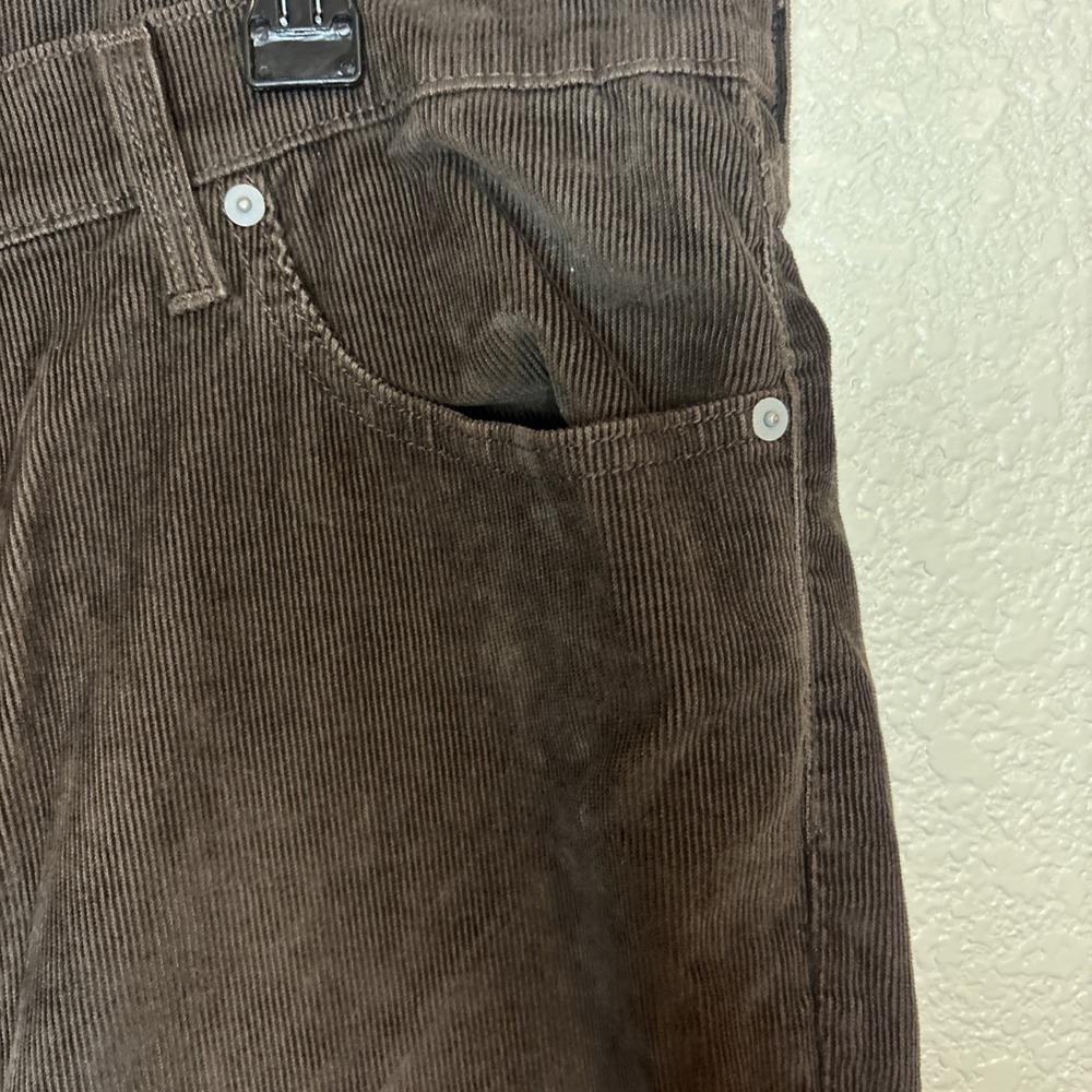 Levi's 511 Slim Fit Men's Corduroy Jeans 40x30 Brown Zip Fly Casual Straight Sli - Picture 9 of 16